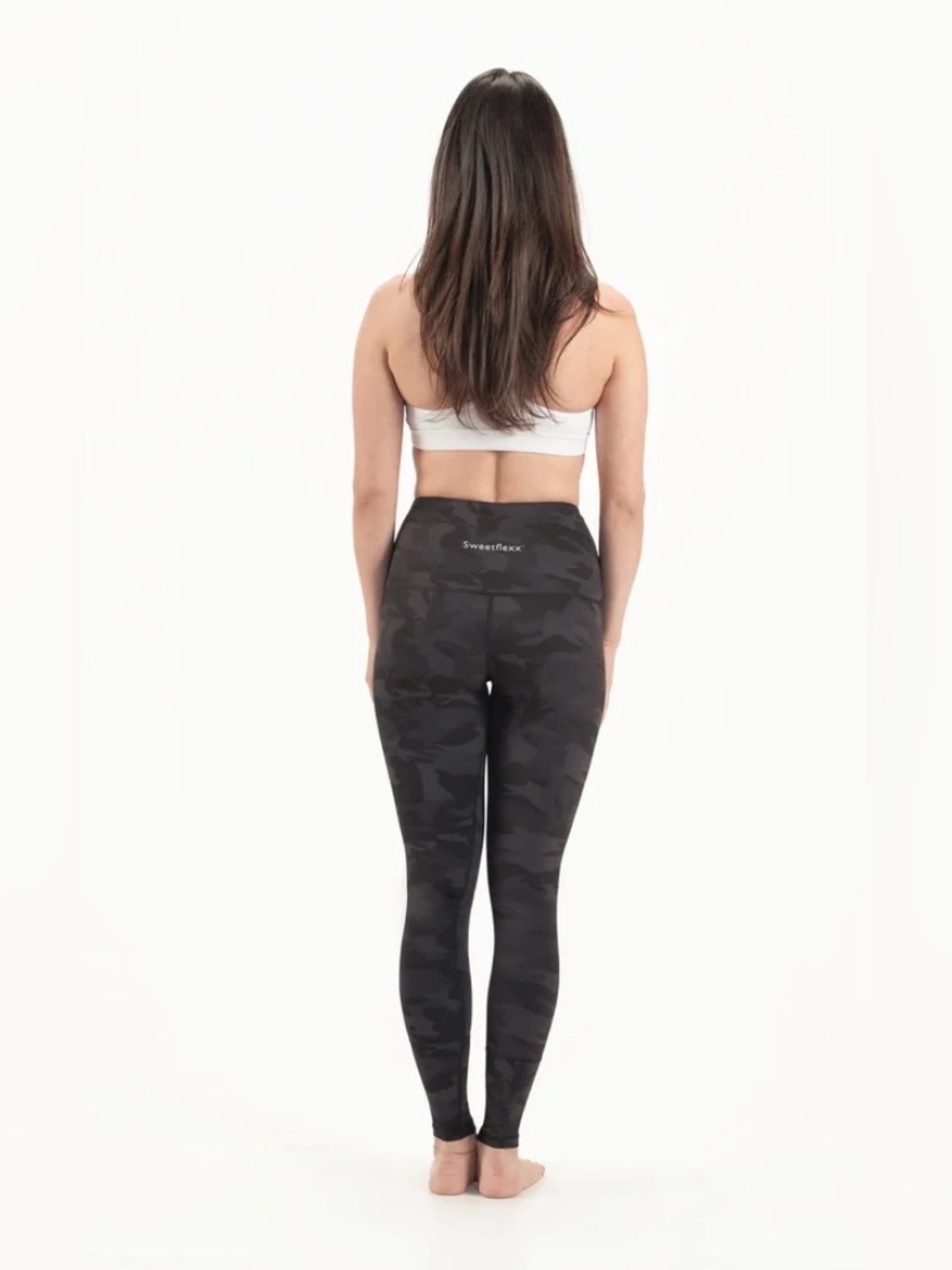 NWT Sweetflexx Camo High Rise Resistance Leggings Size 8